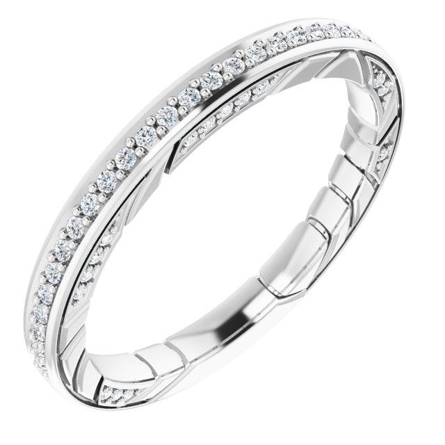 1/5 CTW Natural Diamond Anniversary Band