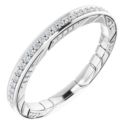 1/5 CTW Natural Diamond Anniversary Band