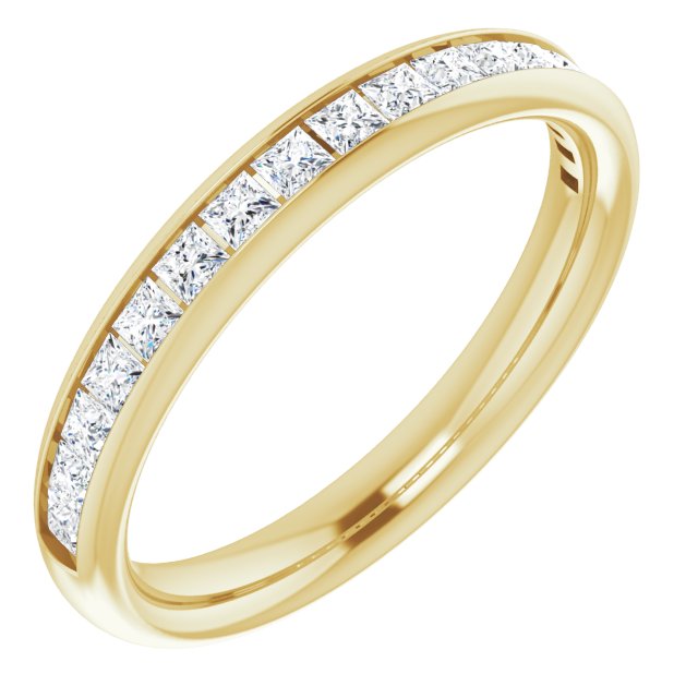 1/2 CTW Natural Diamond Matching Band, 3.3 mm