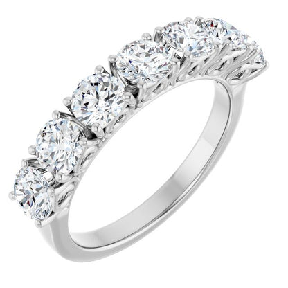 1 5/8 CTW Natural Diamond Anniversary Band, 3.99 x 24 mm