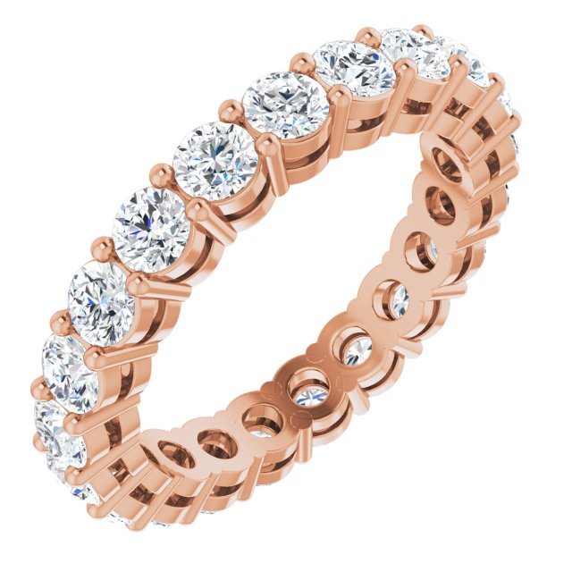 1 5/8 CTW Natural Diamond Eternity Band, 2.95 mm