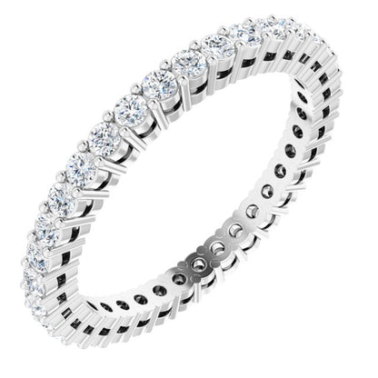 3/4 CTW Natural Diamond Eternity Band, 1.9 mm