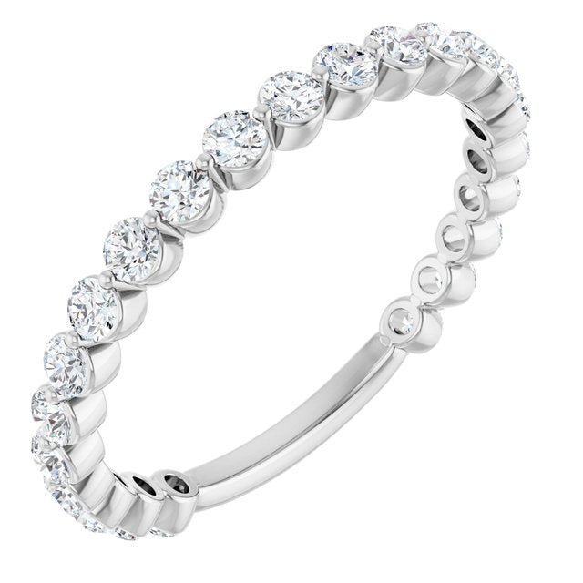 3/4 CTW Natural Diamond Anniversary Band, 2.3 mm