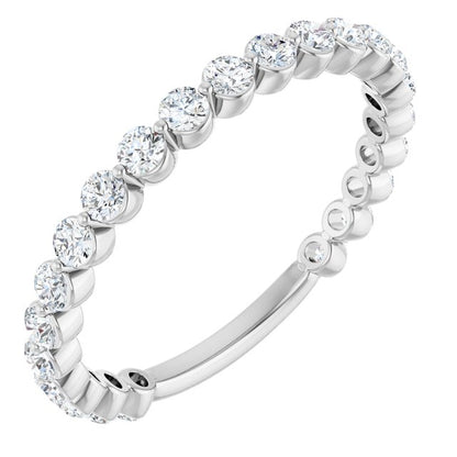 3/4 CTW Natural Diamond Anniversary Band, 2.3 mm