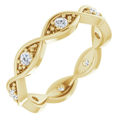 1/6 CTW Natural Diamond Eternity Band