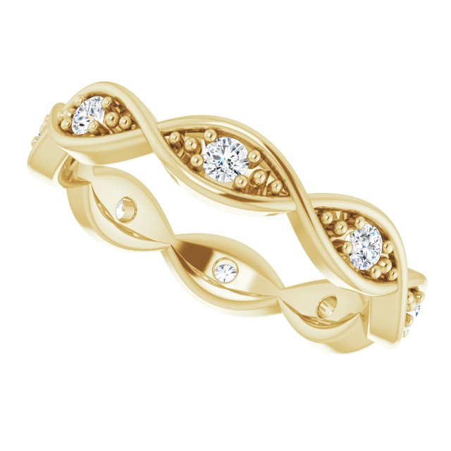 1/6 CTW Natural Diamond Eternity Band