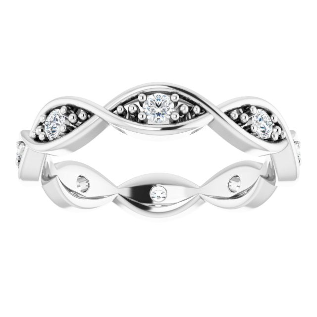 1/4 CTW Natural Diamond Eternity Band, 3.6 mm