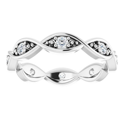 1/4 CTW Natural Diamond Eternity Band, 3.6 mm
