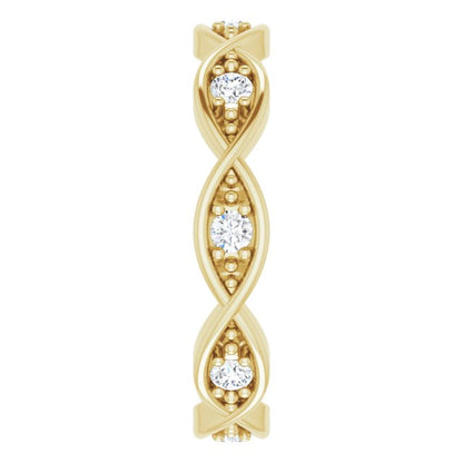 1/6 CTW Natural Diamond Eternity Band