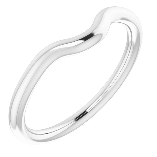 Band for 10x8 mm Emerald Ring