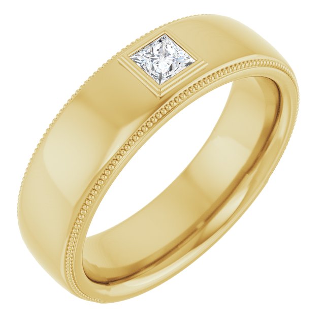1/4 CTW Natural Diamond Band, 6.8 mm