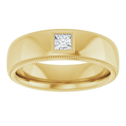 1/4 CTW Natural Diamond Band, 6.8 mm
