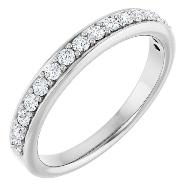 1/3 CTW Anniversary Band, 3.13 mm — Natural or Lab-Grown Diamond