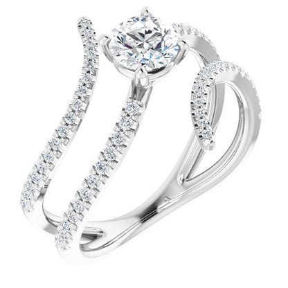 1/10 CTW Natural Diamond Matching Band, 1.7 mm