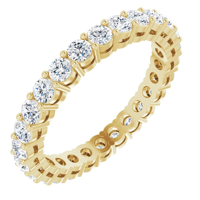 1 1/2 CTW Natural Diamond Eternity Band, 2.7 mm