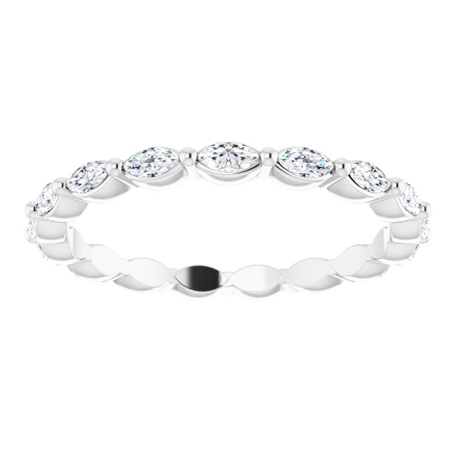 3/4 CTW Natural Diamond Eternity Band, 2.15 mm