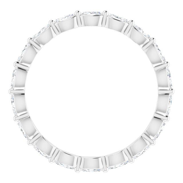 3/4 CTW Natural Diamond Eternity Band, 2.15 mm