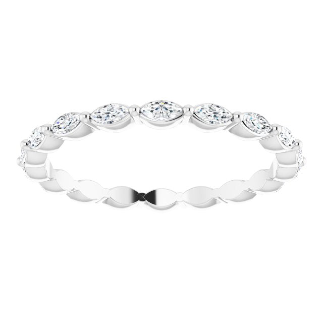 7/8 CTW Natural Diamond Eternity Band, 2.15 mm