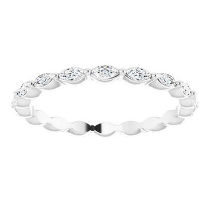 7/8 CTW Natural Diamond Eternity Band, 2.15 mm