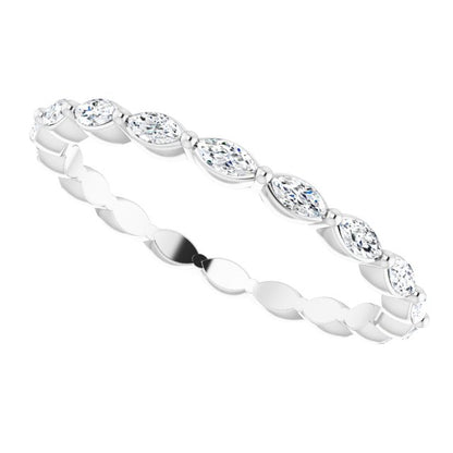 7/8 CTW Natural Diamond Eternity Band, 2.15 mm