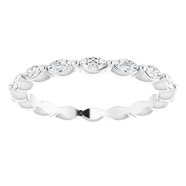 7/8 CTW Natural Diamond Eternity Band, 2.15 mm