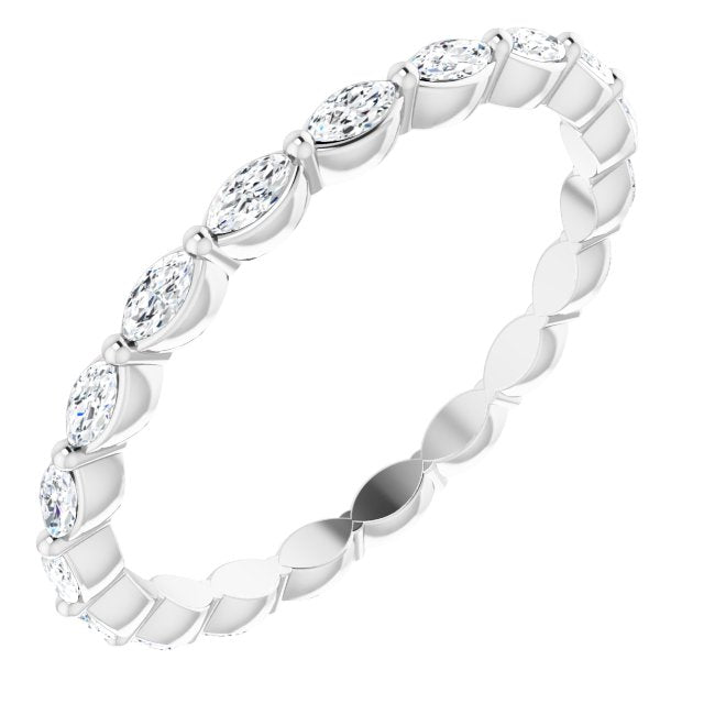 7/8 CTW Natural Diamond Eternity Band, 2.15 mm