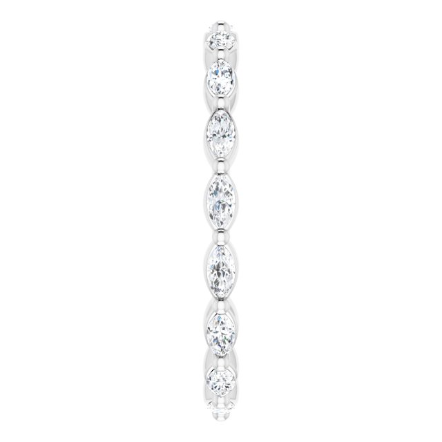 3/4 CTW Natural Diamond Eternity Band, 2.15 mm