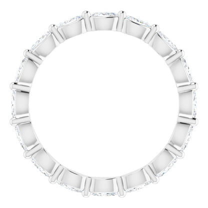 7/8 CTW Natural Diamond Eternity Band, 2.15 mm