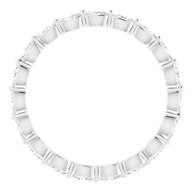 7/8 CTW Natural Diamond Eternity Band, 2.15 mm