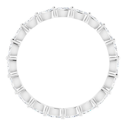 7/8 CTW Natural Diamond Eternity Band, 2.15 mm
