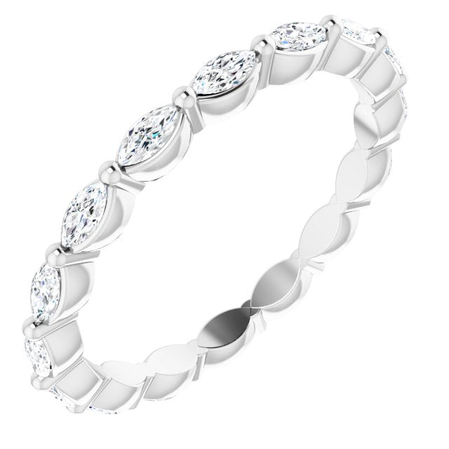 7/8 CTW Natural Diamond Eternity Band, 2.15 mm