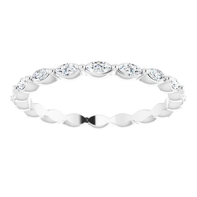 3/4 CTW Natural Diamond Eternity Band, 2.15 mm