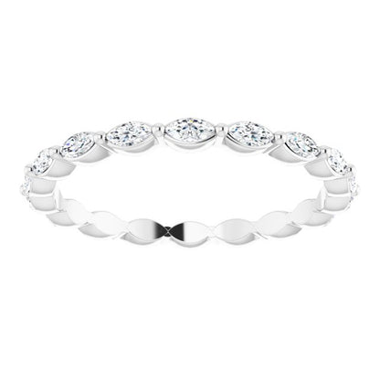 3/4 CTW Natural Diamond Eternity Band, 2.15 mm