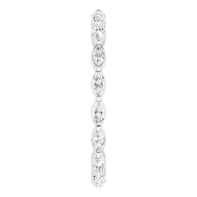 3/4 CTW Natural Diamond Eternity Band, 2.15 mm