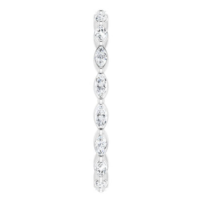 7/8 CTW Natural Diamond Eternity Band, 2.15 mm