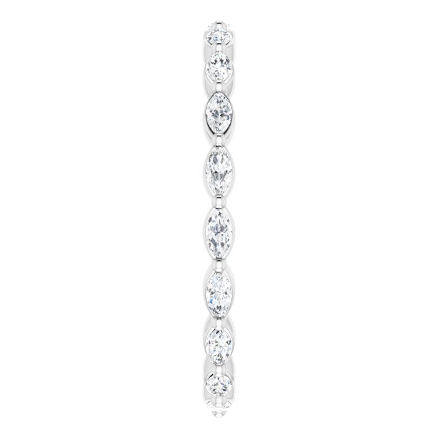 7/8 CTW Natural Diamond Eternity Band, 2.15 mm