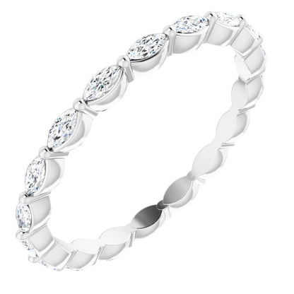 7/8 CTW Natural Diamond Eternity Band, 2.15 mm