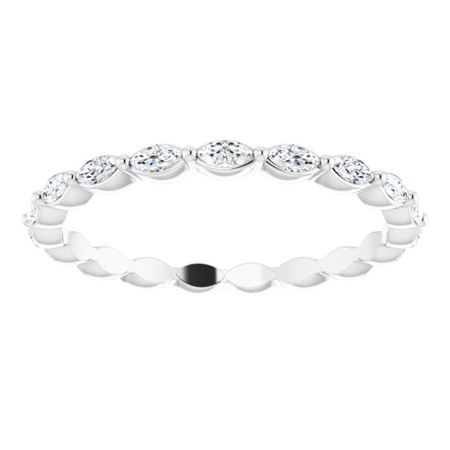 7/8 CTW Natural Diamond Eternity Band, 2.15 mm