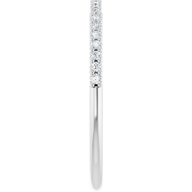 1/6 CTW Natural Diamond Matching Band, 1.6 mm