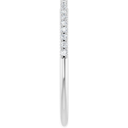 1/6 CTW Natural Diamond Matching Band, 1.6 mm