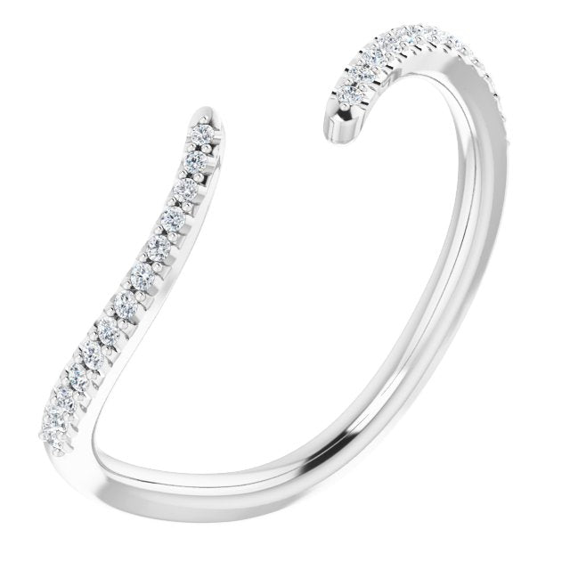 1/10 CTW Natural Diamond Matching Band, 1.7 mm