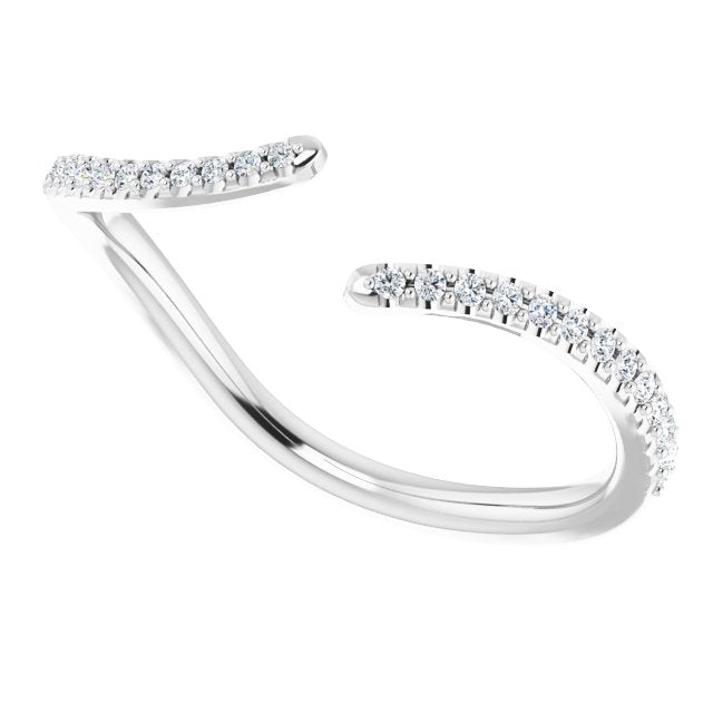 1/10 CTW Natural Diamond Matching Band, 1.7 mm