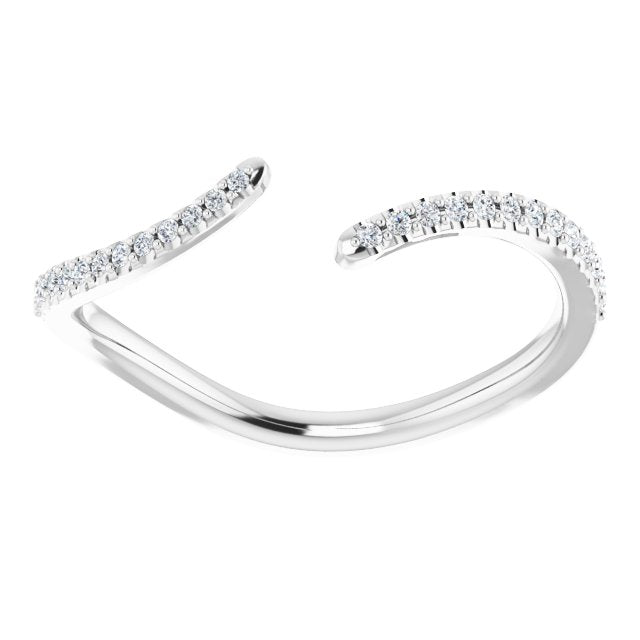 1/10 CTW Natural Diamond Matching Band, 1.7 mm