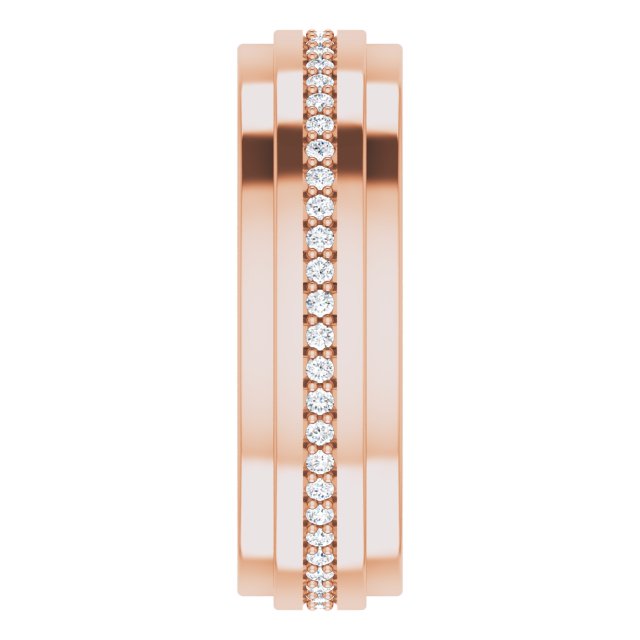 3/8 CTW Natural Diamond Eternity Band, 7 mm
