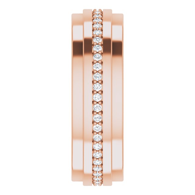 3/8 CTW Natural Diamond Eternity Band, 7 mm