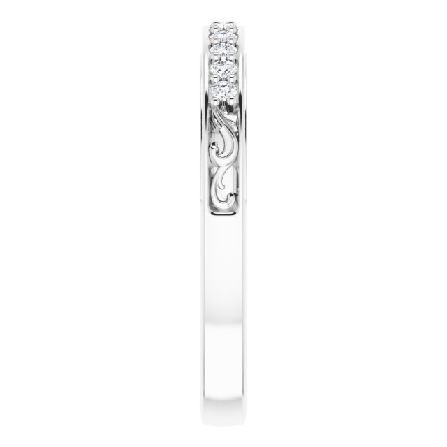 1/6 CTW Natural Diamond Band, 2.6 mm