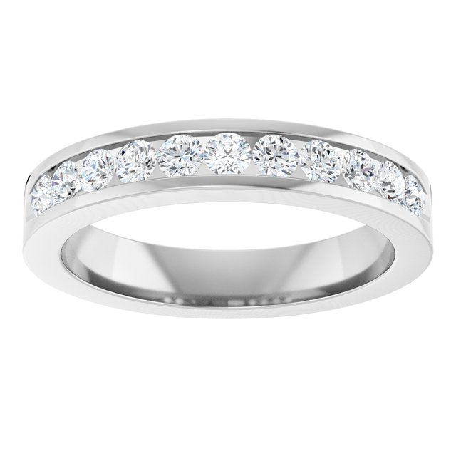 1/2 CTW Natural Diamond Anniversary Band, 3.6 mm
