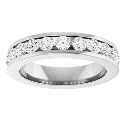 1 CTW Natural Diamond Anniversary Band, 4.5 mm
