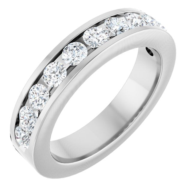 1 CTW Natural Diamond Anniversary Band, 4.5 mm