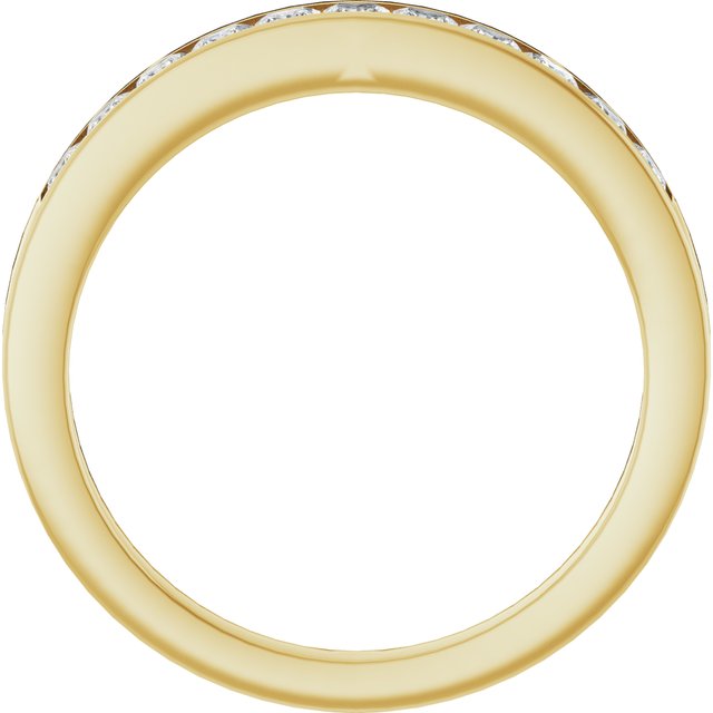 1/2 CTW Natural Diamond Anniversary Band, 3.5 mm